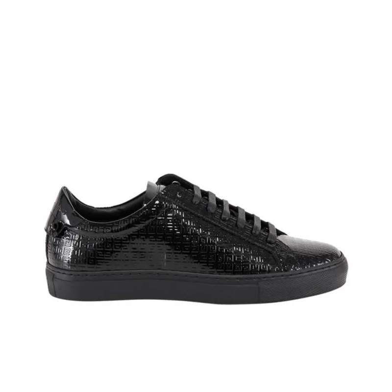 Givenchy Urban Street Low Black 4G Patent-1
