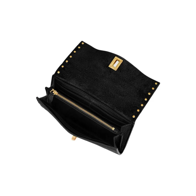 REBECCA MINKOFF Leather Wallet Women's Black-2