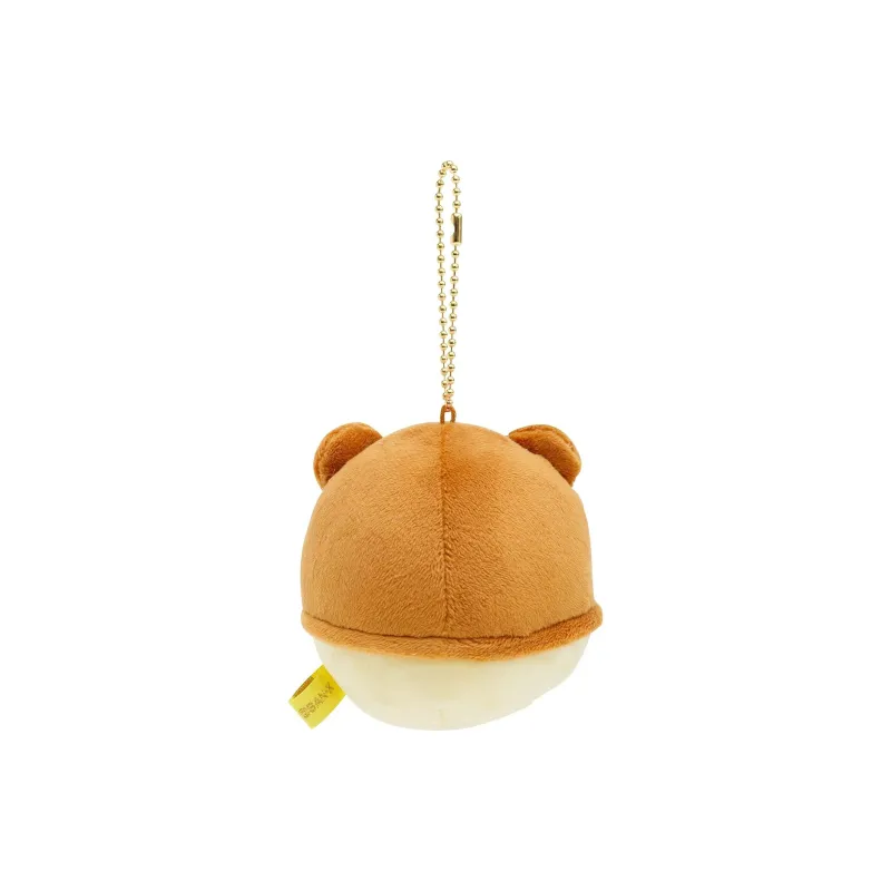 SAN X Rilakkuma Character/Puff Chicken Rilakkuma Rough Pastry Collection Dolls Plush Pendant 8cm High-1