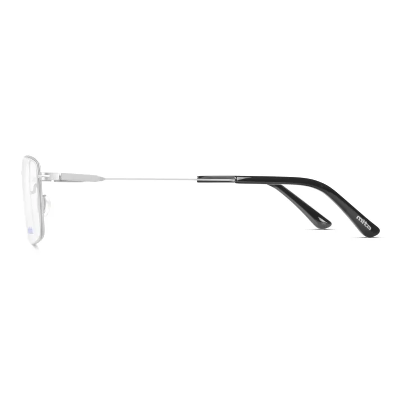 Mita Stainless Steel Square Eyeglass Frames Men-8