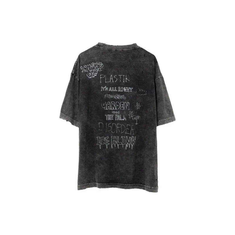 Maison Mihara Yasuhiro Graphic Printed Crewneck T Shirt-1