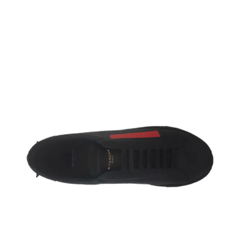 Givenchy Leather Laxtex Band Black Red-2