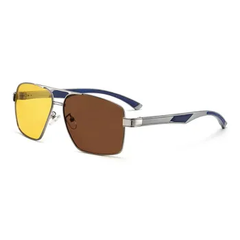 Sha Lehua Aluminum Magnesium Alloy Irregular Shape Sunglasses Unisex