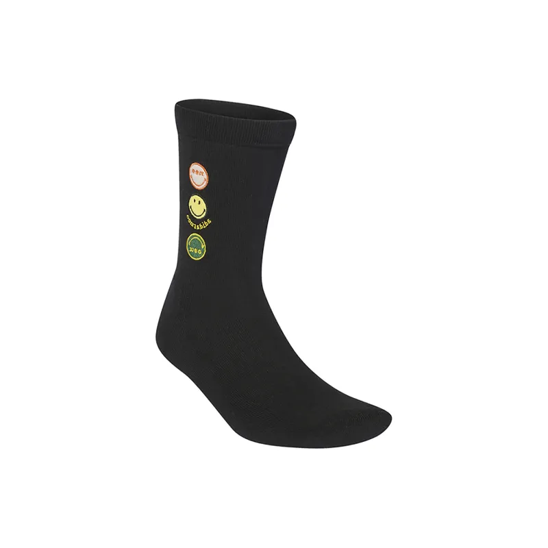 Adidas Neo Mid Calf Socks Unisex 1 Pack Black-1