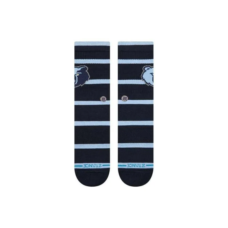 NBA Memphis Grizzlies Stance Knee-High Socks Men 1 Pack Black-2