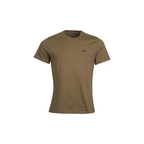 BARBOUR T-Shirts Men Olive Green