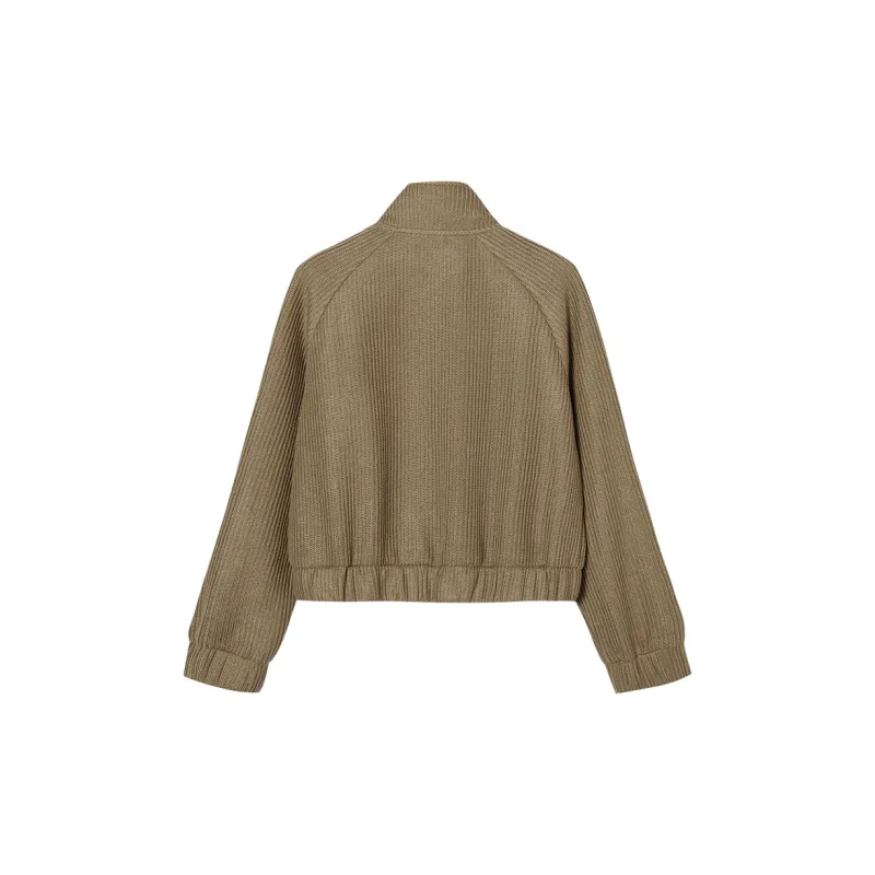 EPTISON WOMAN Cropped Coats Women's Light Coffee-1