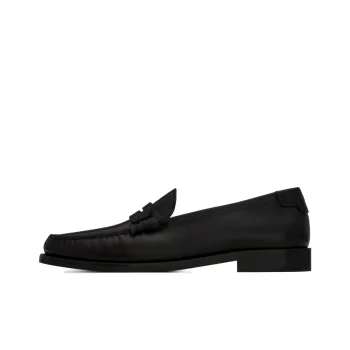 SAINT LAURENT Monogram Penny Loafers Women's