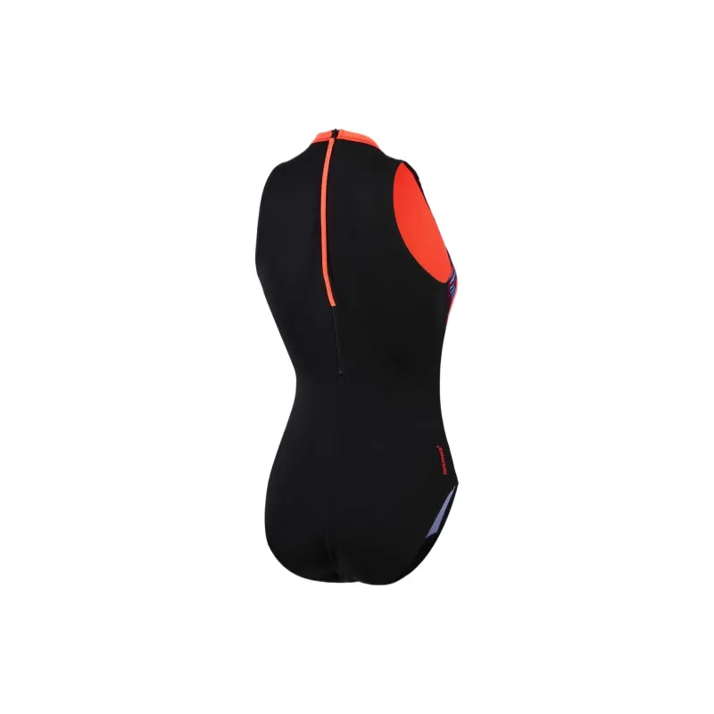 Speedo Hydrasuit One-piece Swimsuit Women's Purple/Red-1