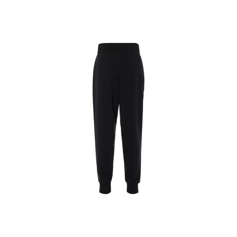Nike Dri FIT One Women's High Waisted 7/8 French Terry Joggers Black-2