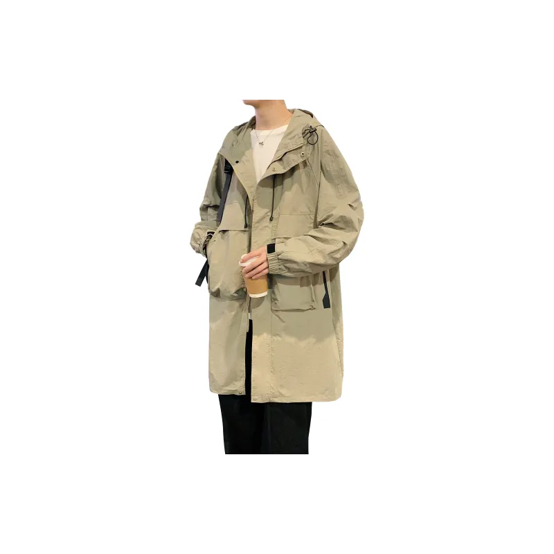 G.M BONNEY Trench Coats Unisex-6