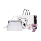Silver+Exclusive Shopping Bag+Greeting Card+Dried Flower