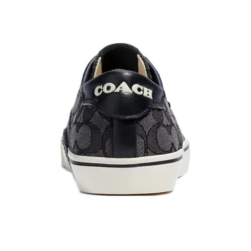 COACH CitySole Skate Low Top Stylish Skateboarding Shoes Women's Black-4