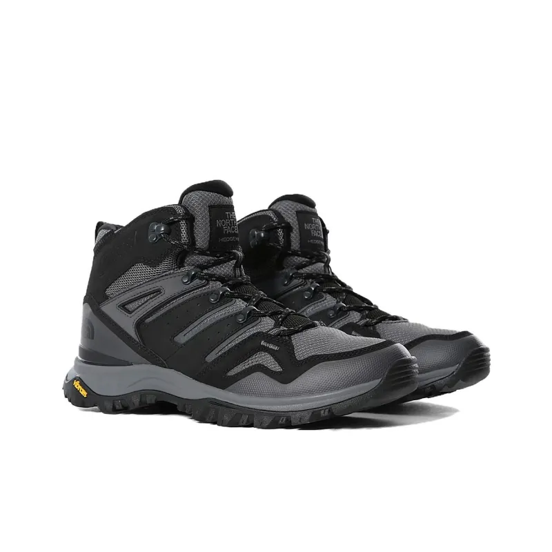 THE NORTH FACE HEDGEHOG FUTURELIGHT Anti Slip Wear Resistant High Top Hiking Shoes Men Black Gray-2