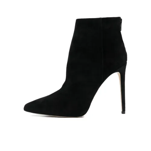 SCAROSSO X Brian Atwood Fabi Suede Ankle Boots