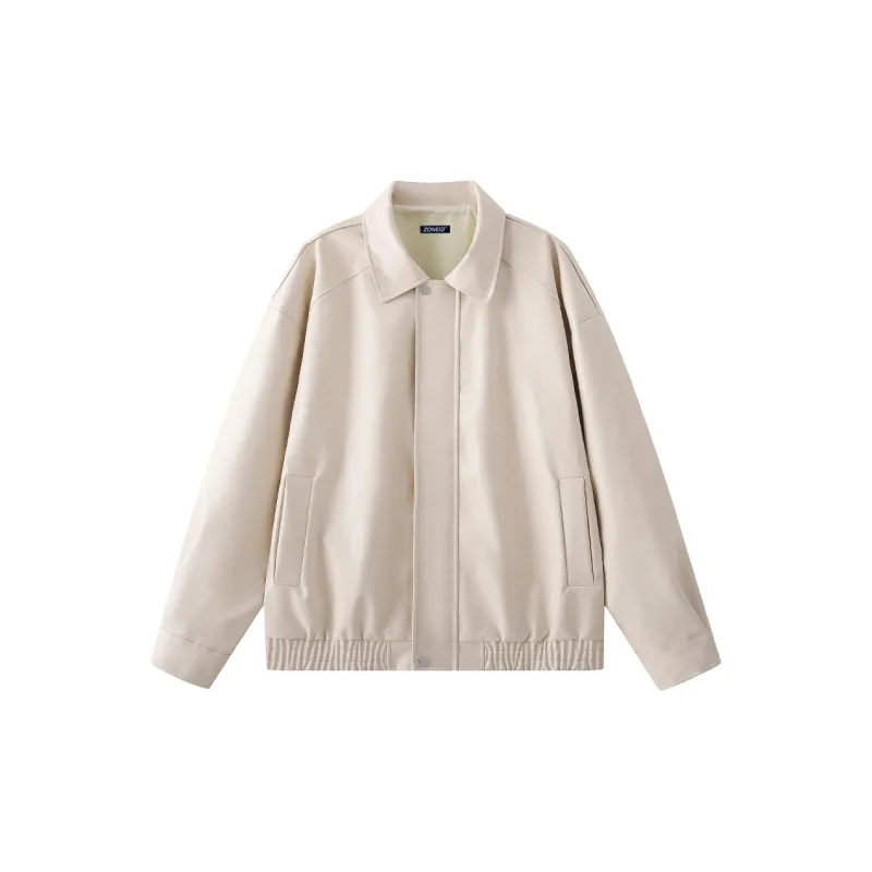ZONEiD Leather Jackets Unisex-16