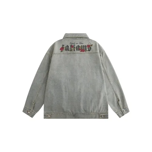 FALIAMS Denim Jackets Unisex