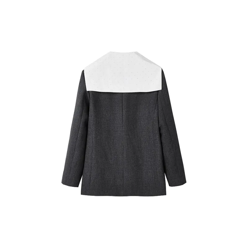 Yu Qianwen Business Suit Women's Gray-1