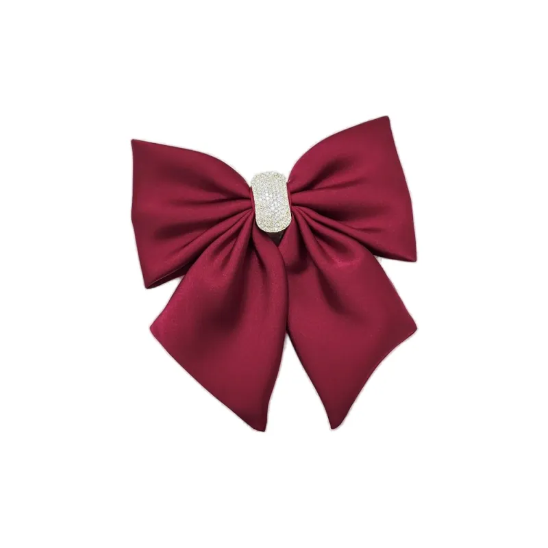 Left Europe Fabric Alloy Hair Clips Women's-4