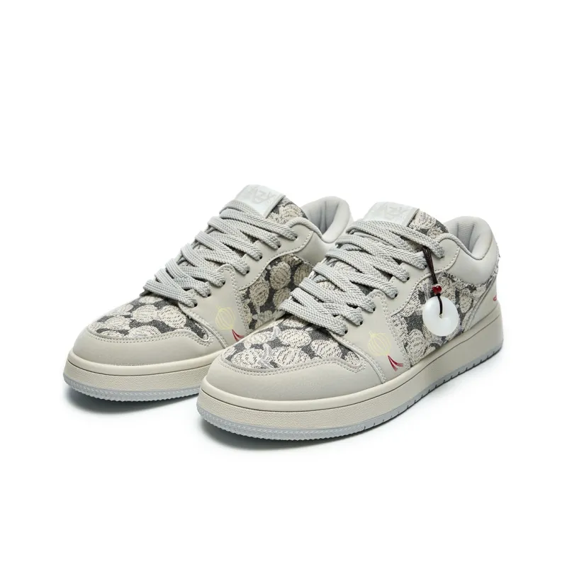 LAZY BONS Durable Lightweight And Breathable Low Top Skateboard Shoes Unisex-8