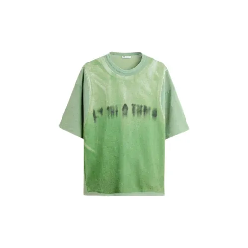 ZARA T-Shirts Men Green