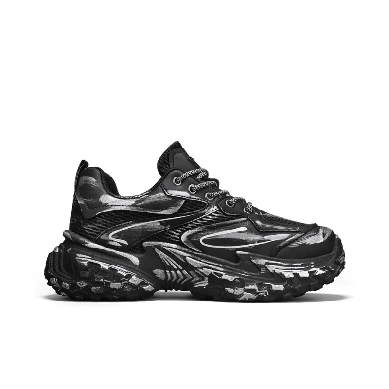 M.M Party Anti Slip Wear Resistant Low Top Chunky Sneakers Men-1