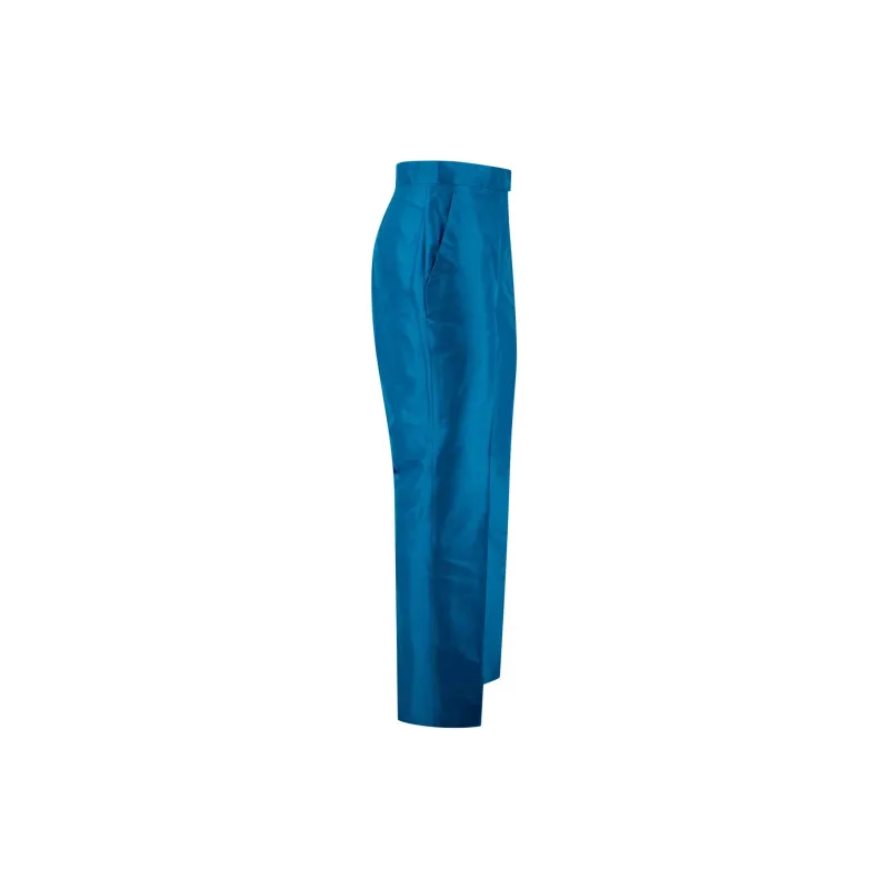 MaxMara Studio High Waisted Straight Leg Trousers-2