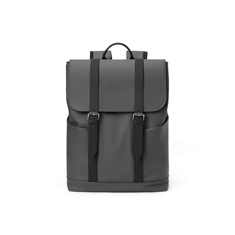 POLO Fabric With Synthetic Leather Backpack Large Size Men's Multicolor-18