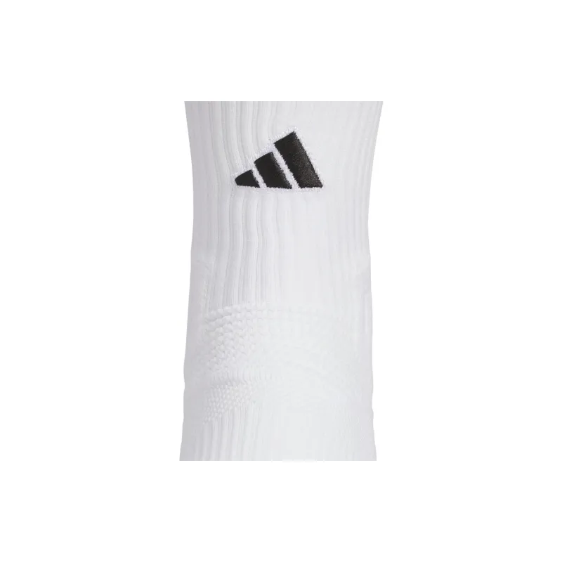 Adidas BASKETBALL CREW SELECT SOCKS Basketball Socks Unisex 1 Pack White-1