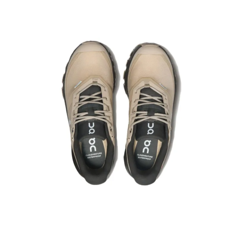On Cloudventure Cushioned Water-Resistant Anti-Slip And Wear-Resistant Low-Top Running Shoes Women's Brown-3