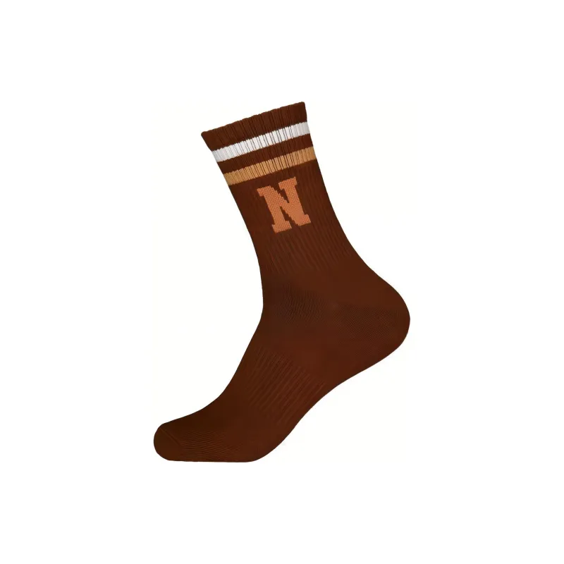 New Balance Knee-High Socks Unisex 1 Pack Brown-0