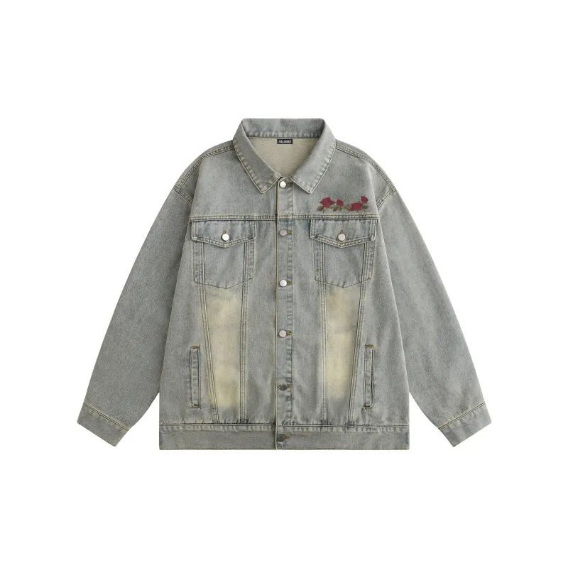 FALIAMS Denim Jackets Unisex-5