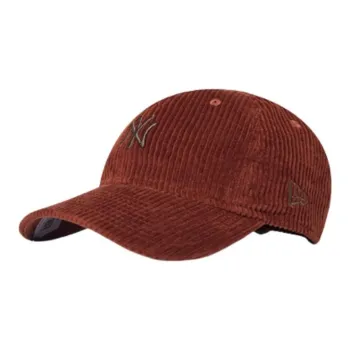 New Era Corduroy Baseball Caps Unisex Brown