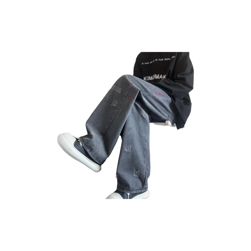 PAINT STAIN Jeans Unisex-7