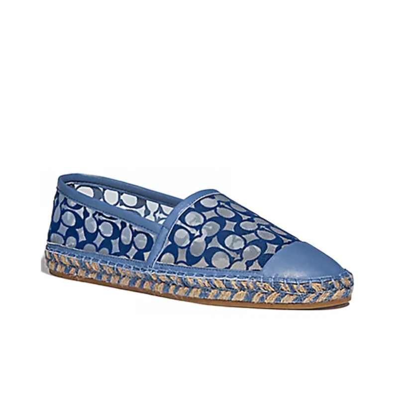 COACH Cleo Women's Casual Shoes Men's Blue-2