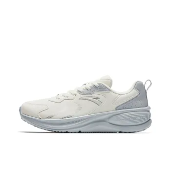 Anta Height Increasing Lightweight Low-Top Casual Running Shoes Women's White Blue