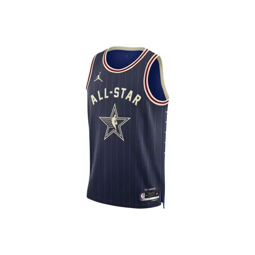 Jordan 2024 All-Star Basketball Jerseys Men Dark Blue