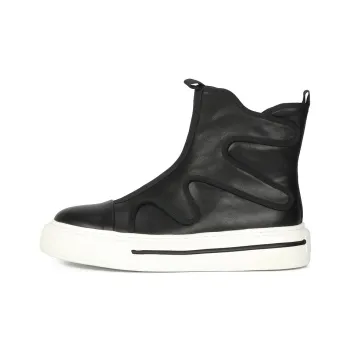 Thai Points Wear-Resistant Breathable Height Increasing High-Top Skateboard Shoes Men