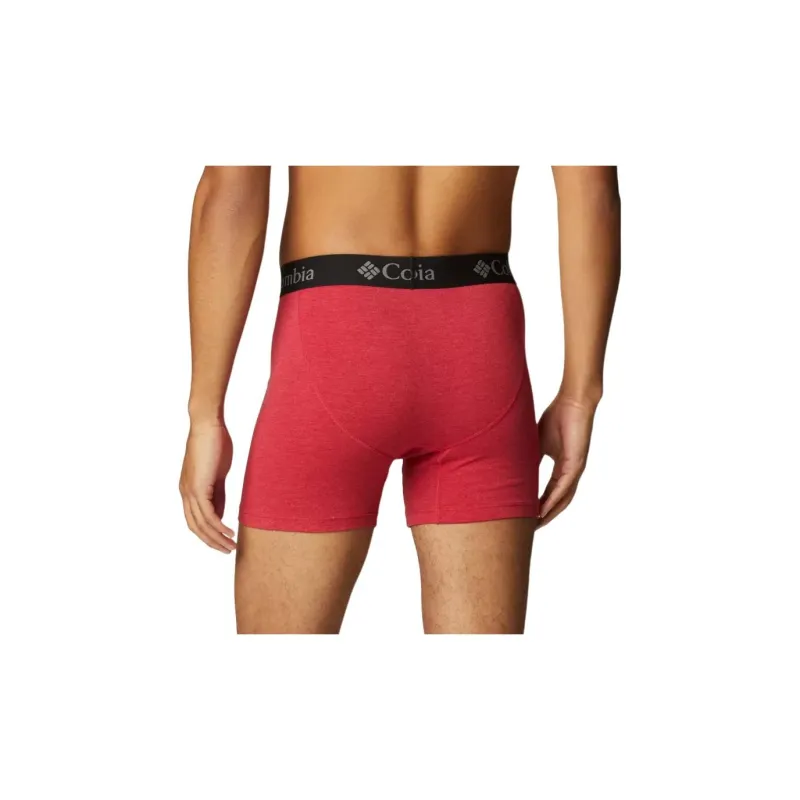 Columbia Underpants Men's 3 Pack Red/Blue/Gray-1