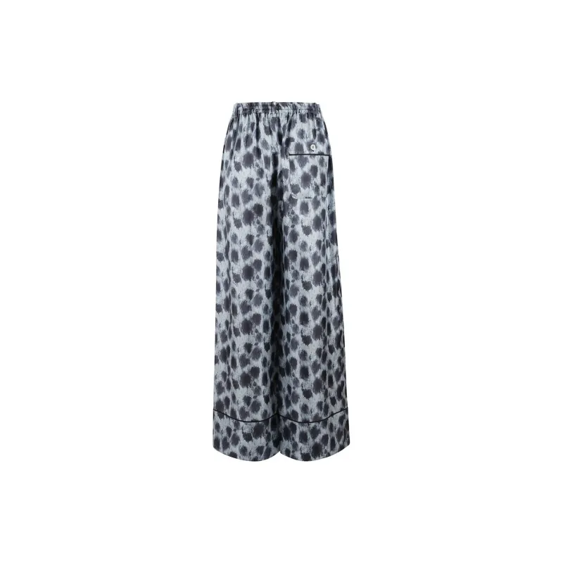 MARNI Abstract Printed Wide Leg Trousers-2