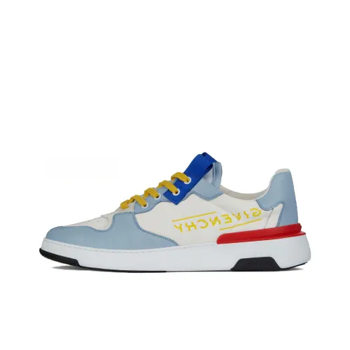 GIVENCHY Wing Low-Top Stylish Skateboarding Shoes Men's Brown Blue