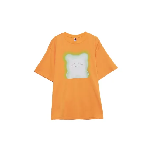 MUGUOGUOMU T-Shirts Women's Fresh Orange