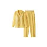 [Women's Lapel with Cup]Yellow