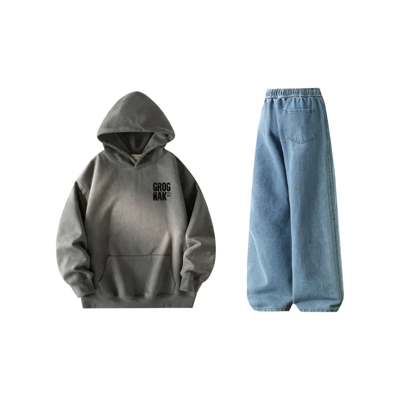 GROGNAK Sweatshirt Sets Unisex-28