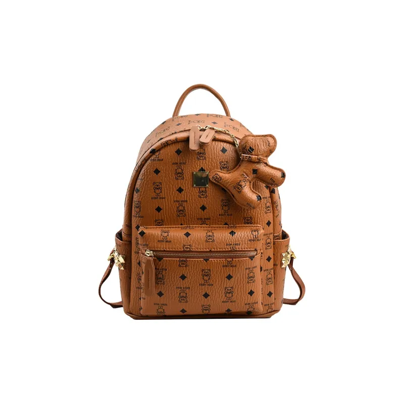 LETOO PU Backpack Medium Size Women's Multicolor-12