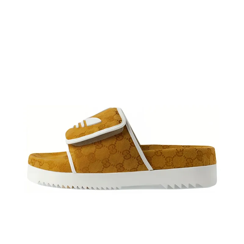GUCCI Adidas X GUCCI Slide Sandal 'Mesa Gg Monogram'-0