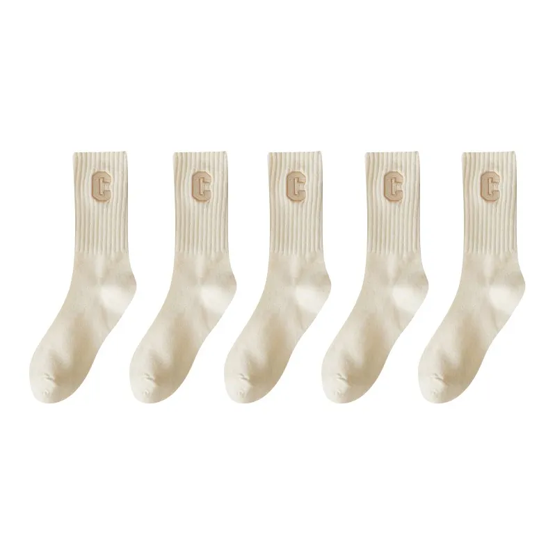MIIOW Mid Calf Socks Unisex 5 Pack-14