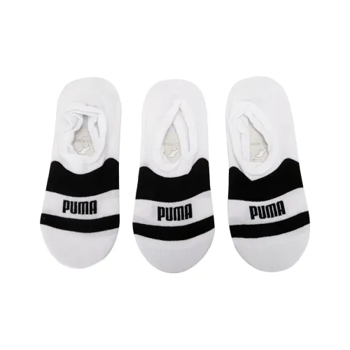 PUMA Ankle Socks Unisex 3 Pack White