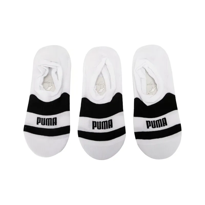 PUMA Ankle Socks Unisex 3 Pack White-0