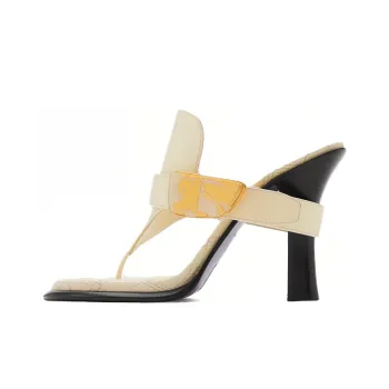 Burberry Bay 100mm Leather Sandals